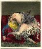 Photo X ancienne : Les Artistes - Henry Monnier - 1850-1900